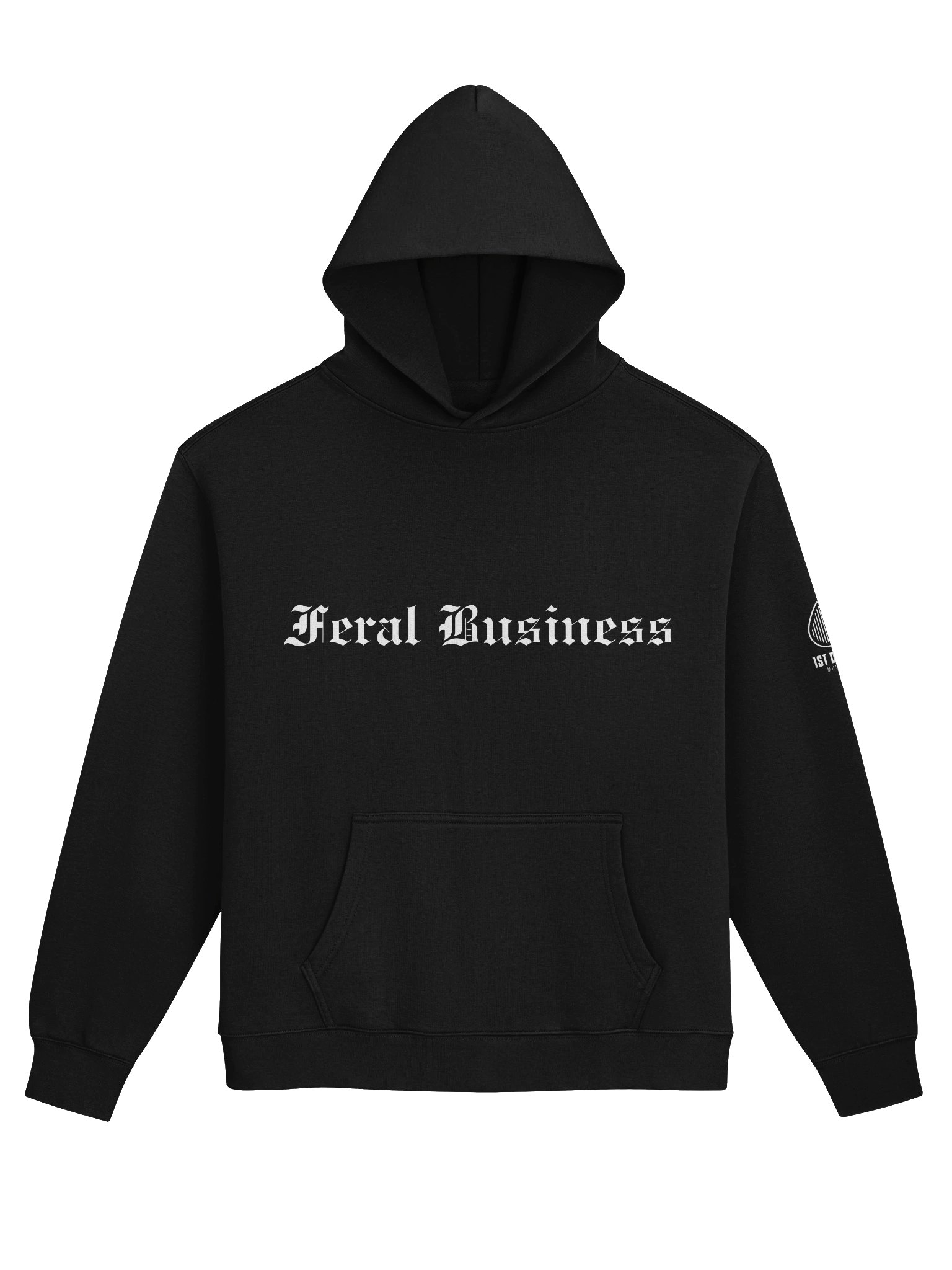Feral Business - Old English Unisex Hoodie product image (1)