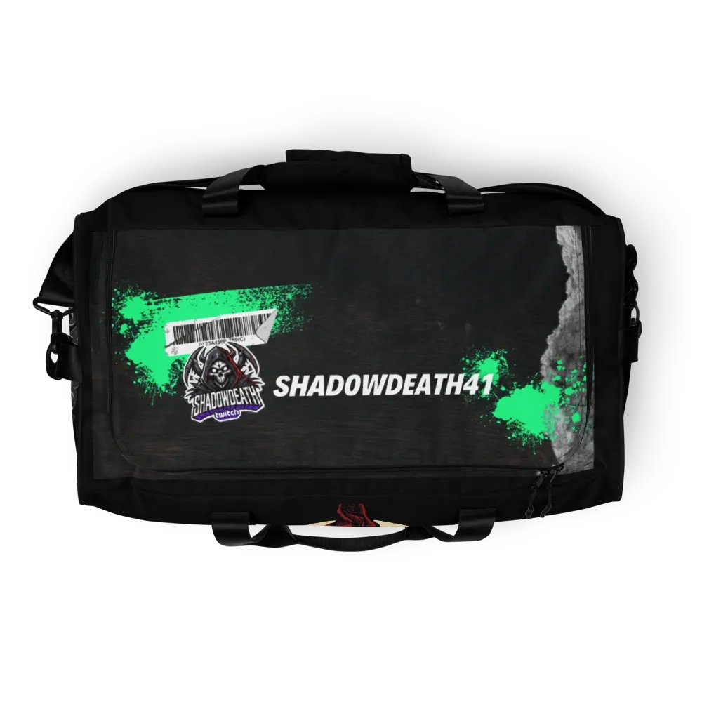 Gothic Shadowdeath All-Over Duffle Bag product image (8)