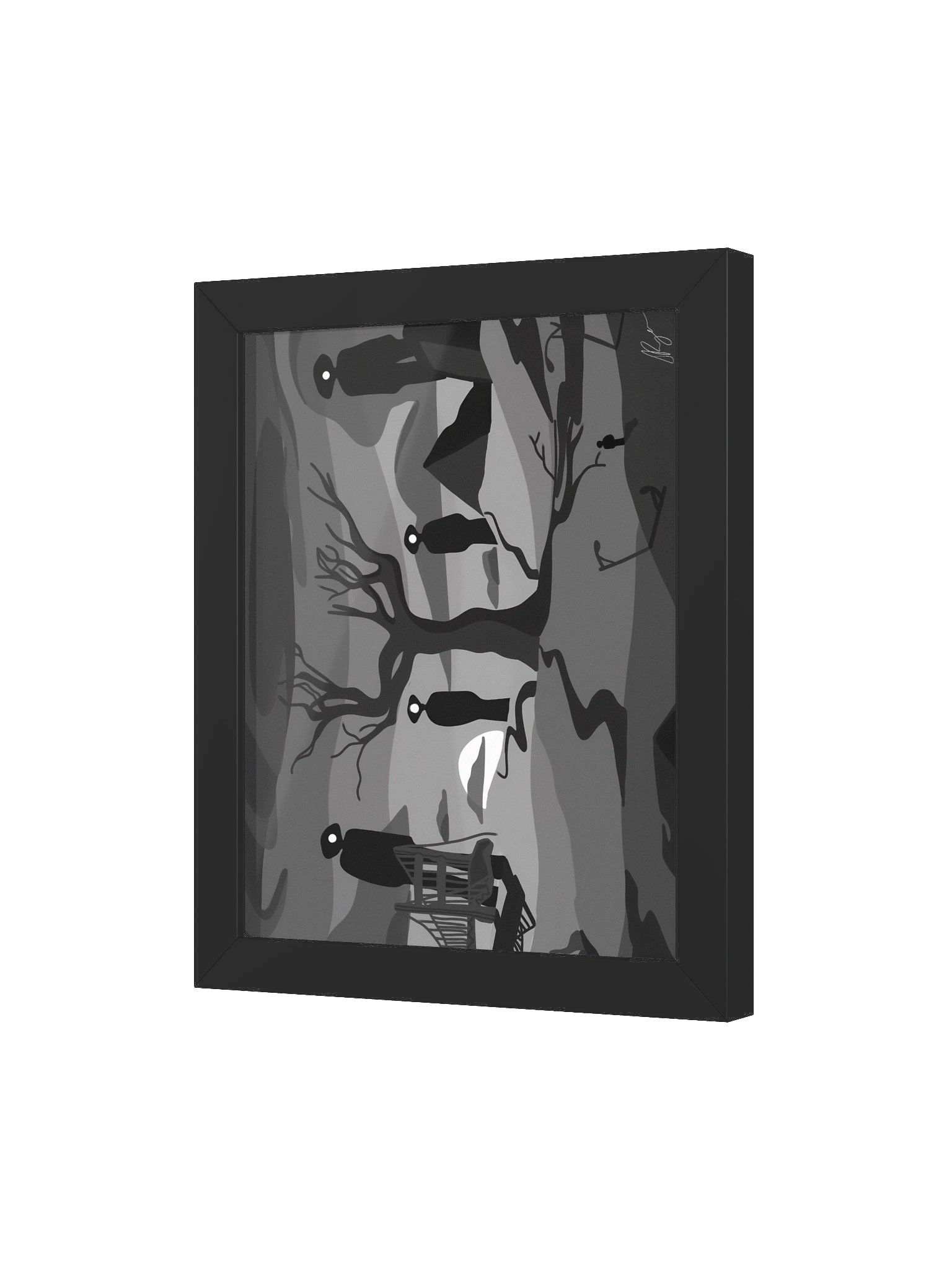 Sightseeing — Framed Print product image (12)