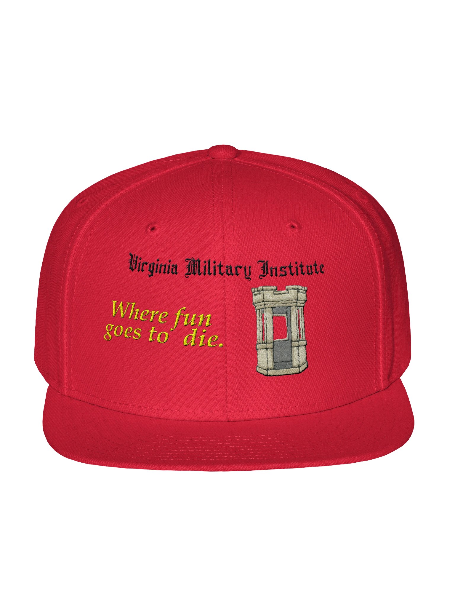 Where Fun Goes to Die Baseball Cap - Embroidered product image (1)