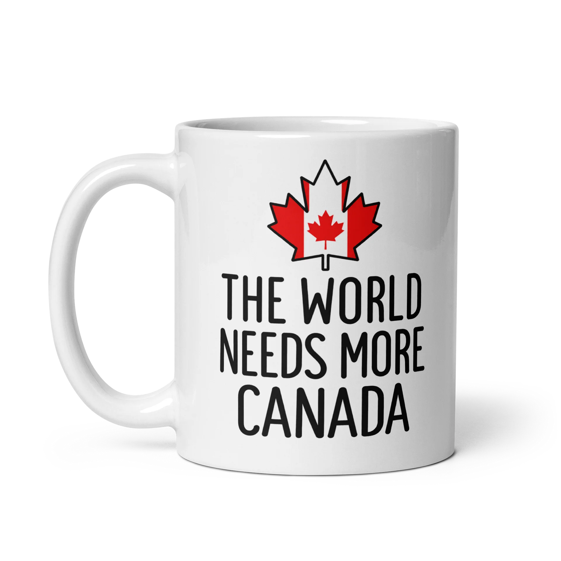 The World Needs More Canada – Canadian Maple Leaf Mug Design product image (4)