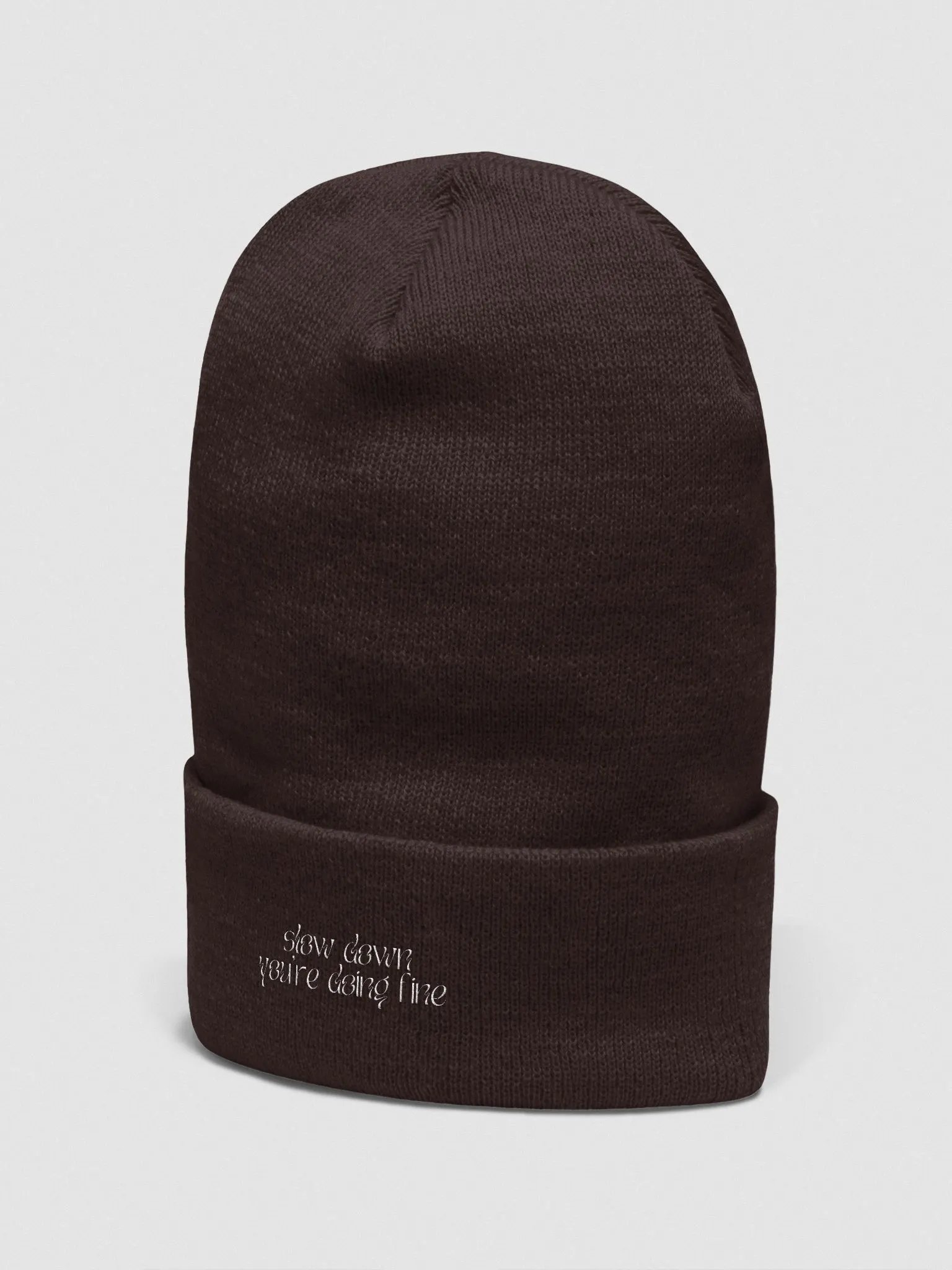 Slow Down: Brownie Beanie (+5 colors) product image (5)