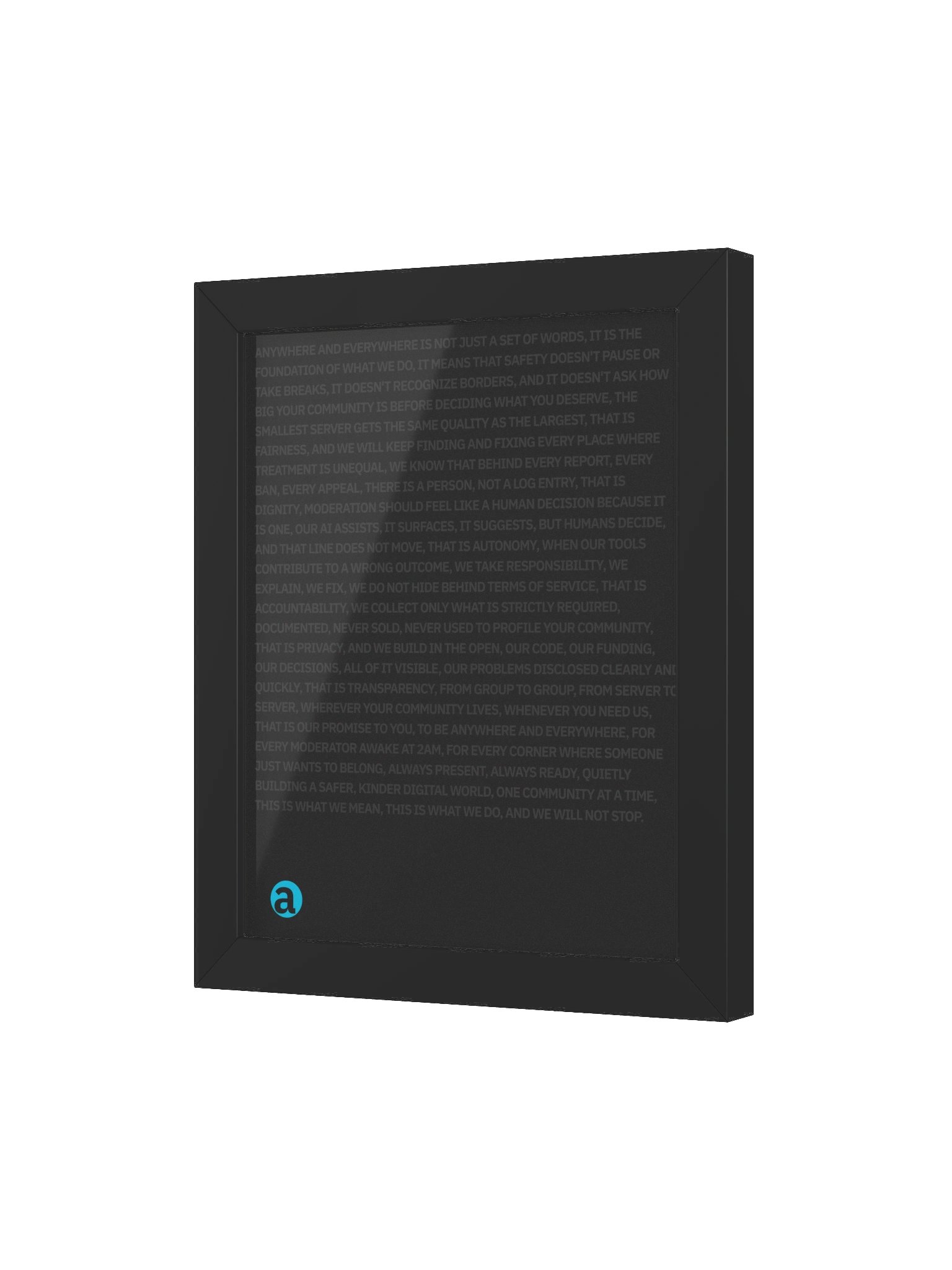 Anywhere and Everywhere "manifesto" Poster product image (3)