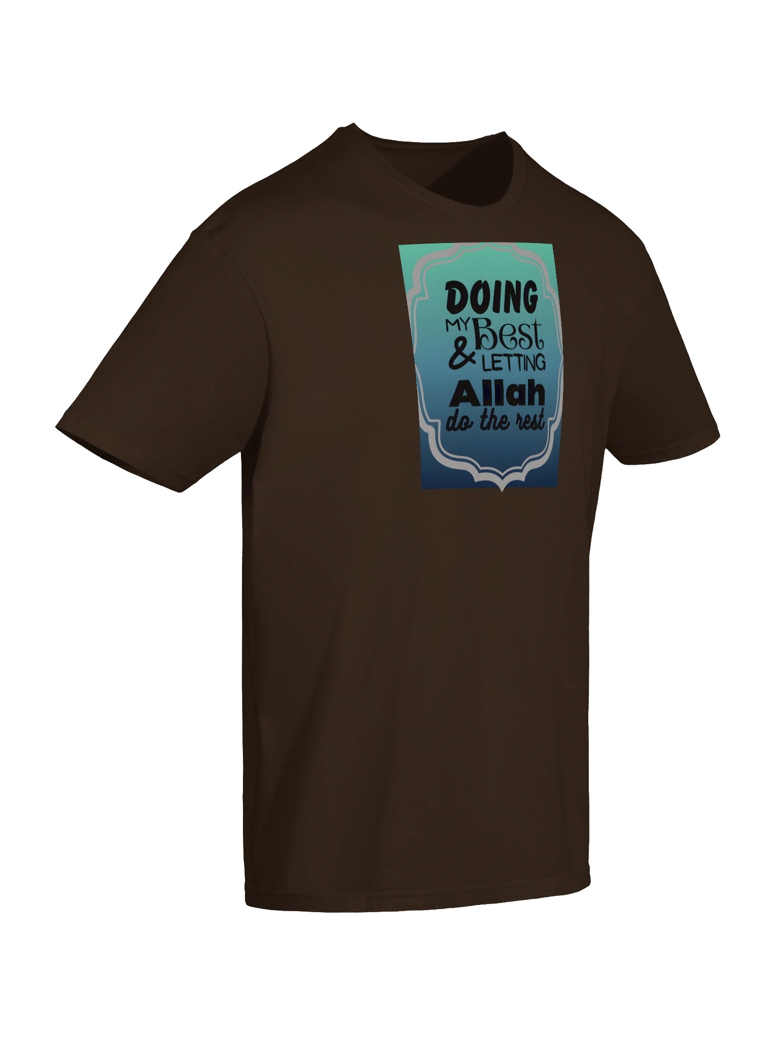 'Doing My Best Letting Allah Do the Rest' T-Shirt product image (10)