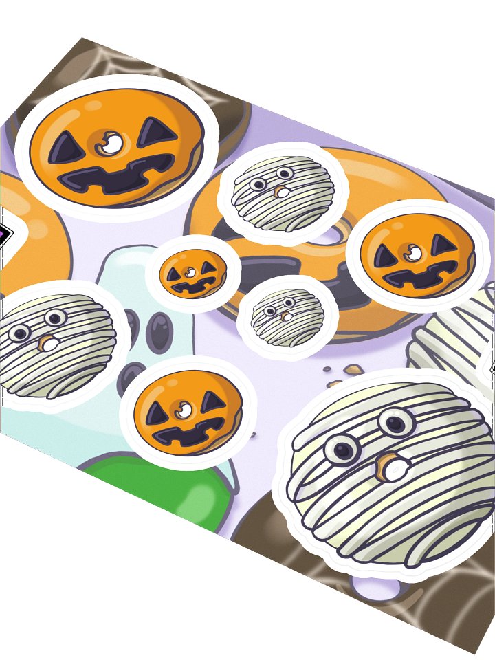 Spooky Donuts Sticker Pack product image (2)