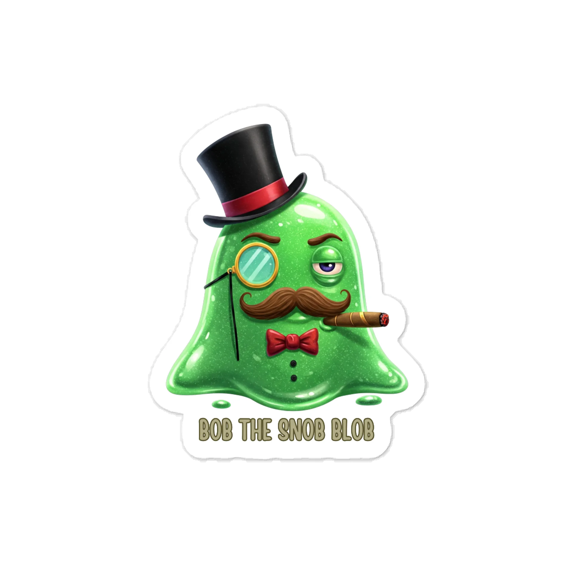 Snob Blob Bob Kiss-Cut Vinyl Decal product image (1)