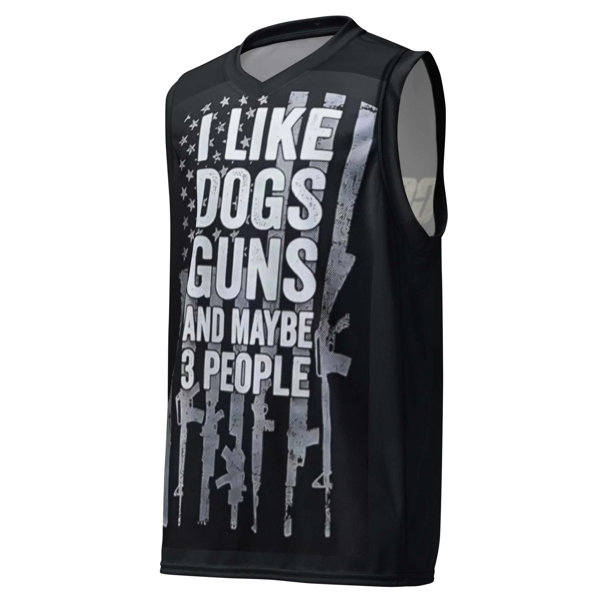 Bold Statement Sleeveless Workout Jersey product image (1)
