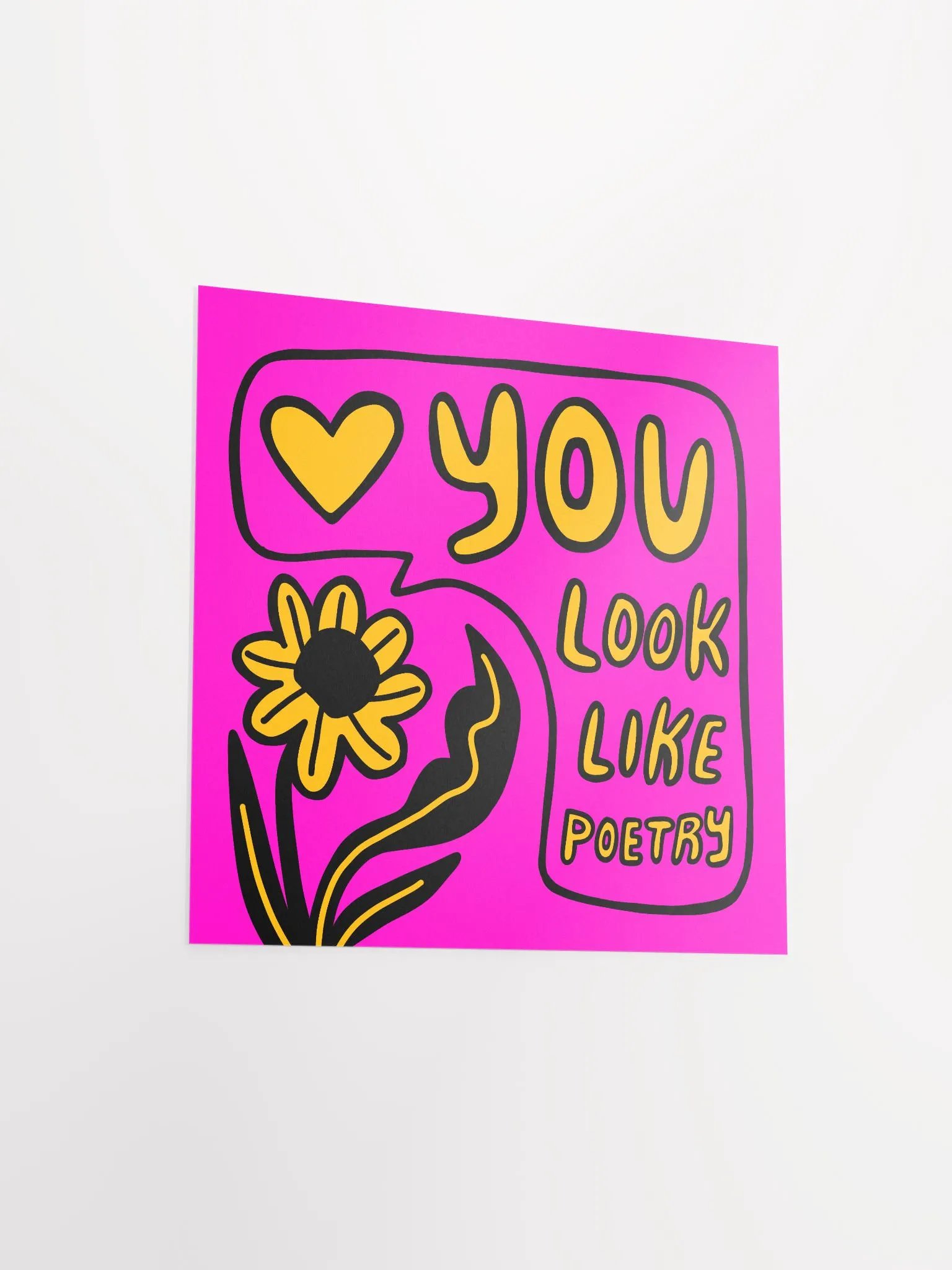 Like Poetry Art Print product image (12)