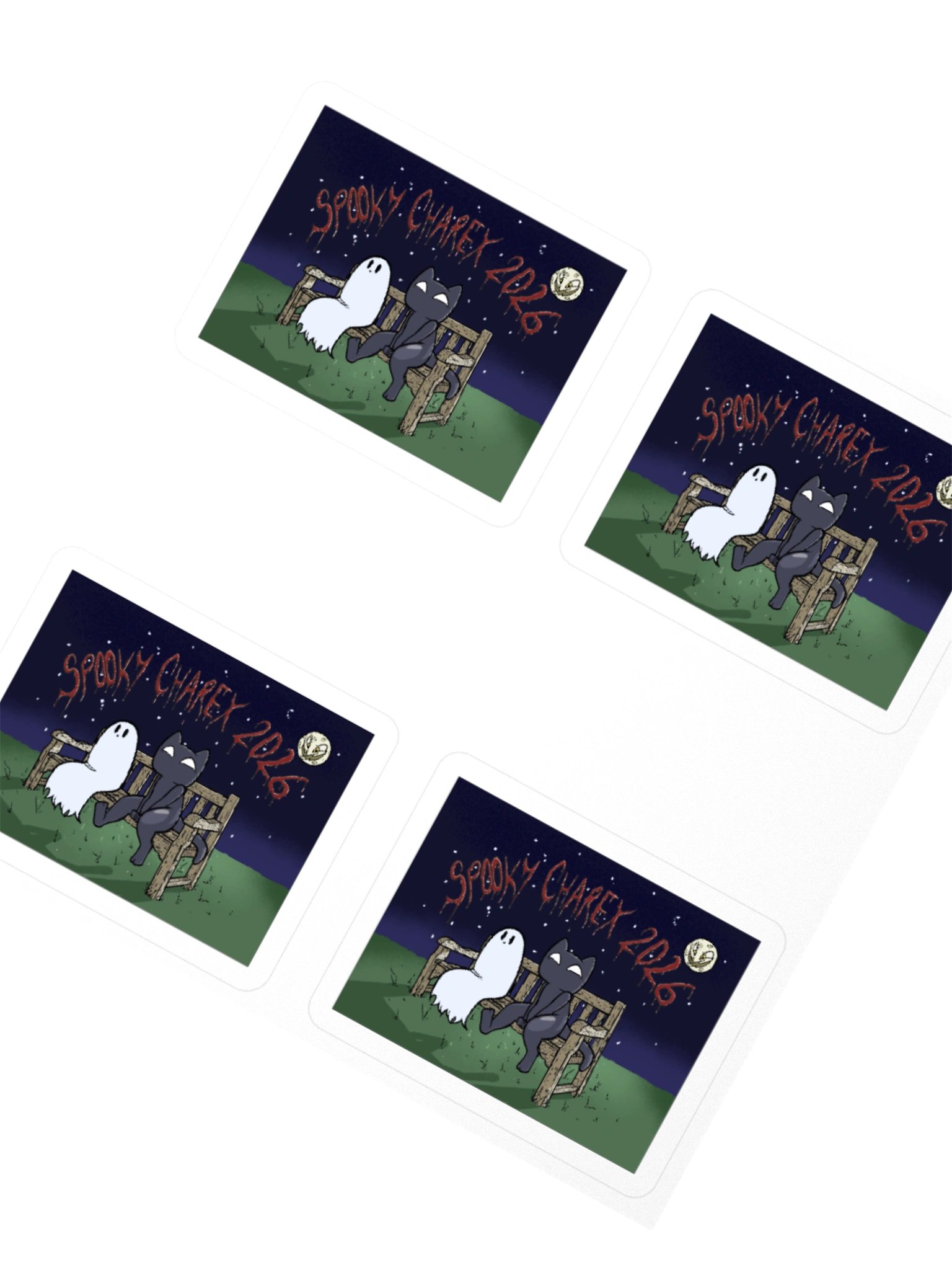 Spooky Charex 2026 - Stickers - Design 1 product image (2)