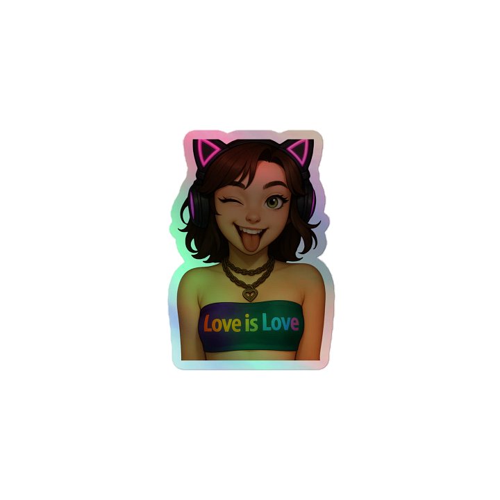 Kitty TubeTop Sticker product image (1)