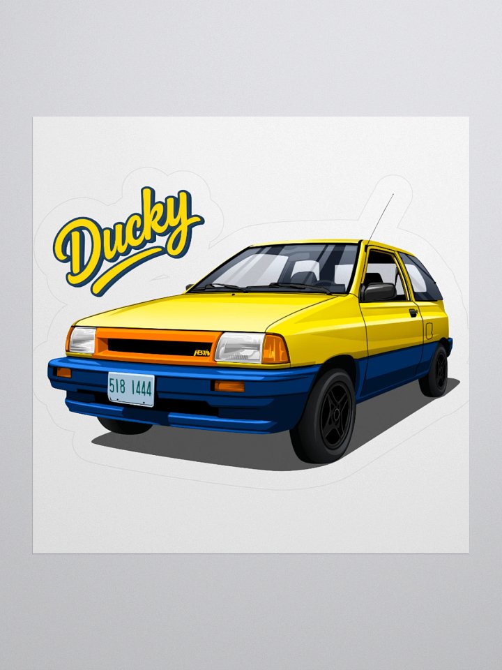 Ducky Full Sticker product image (1)