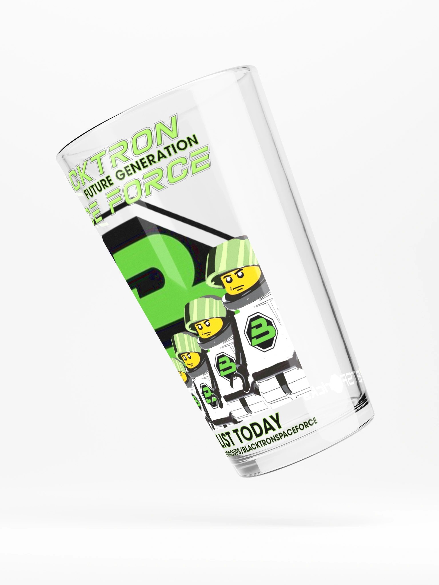 Future Space Force Recruitment Pint Glass product image (4)