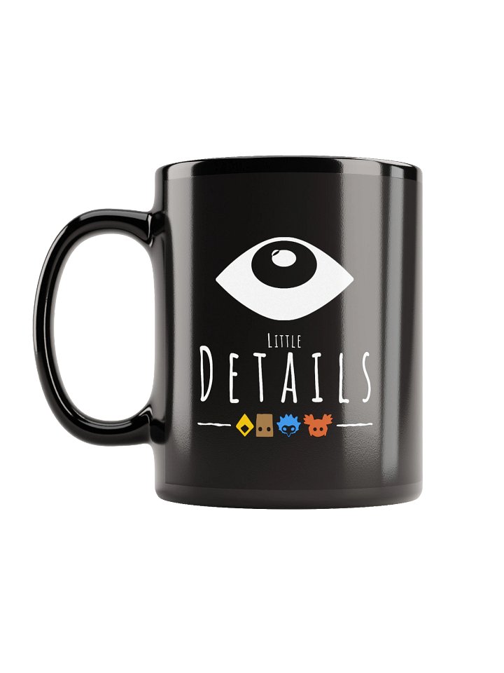 Little Details - Black Glossy Mug product image (1)