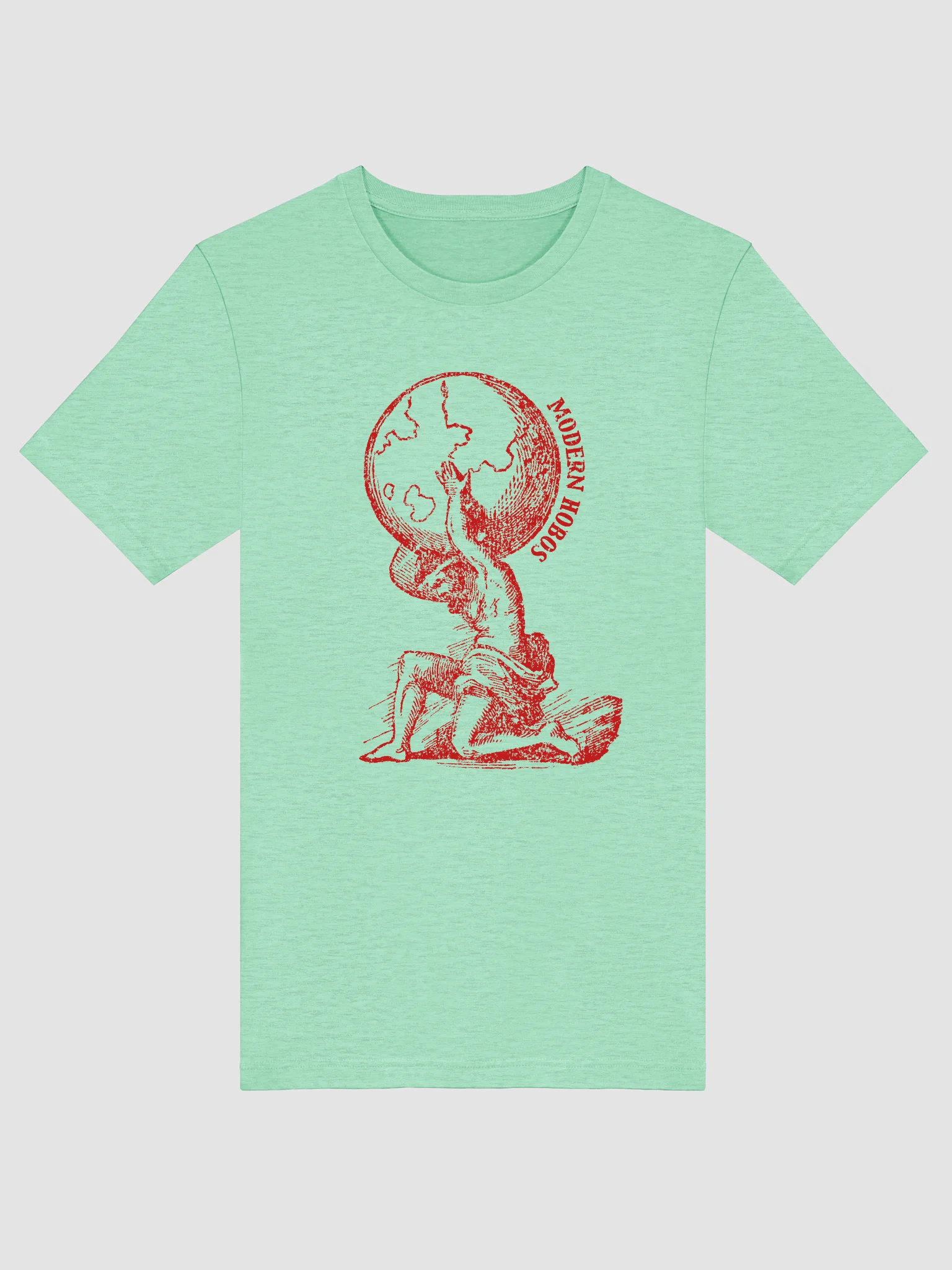 Modern Hobos Red Atlas T-shirt product image (5)