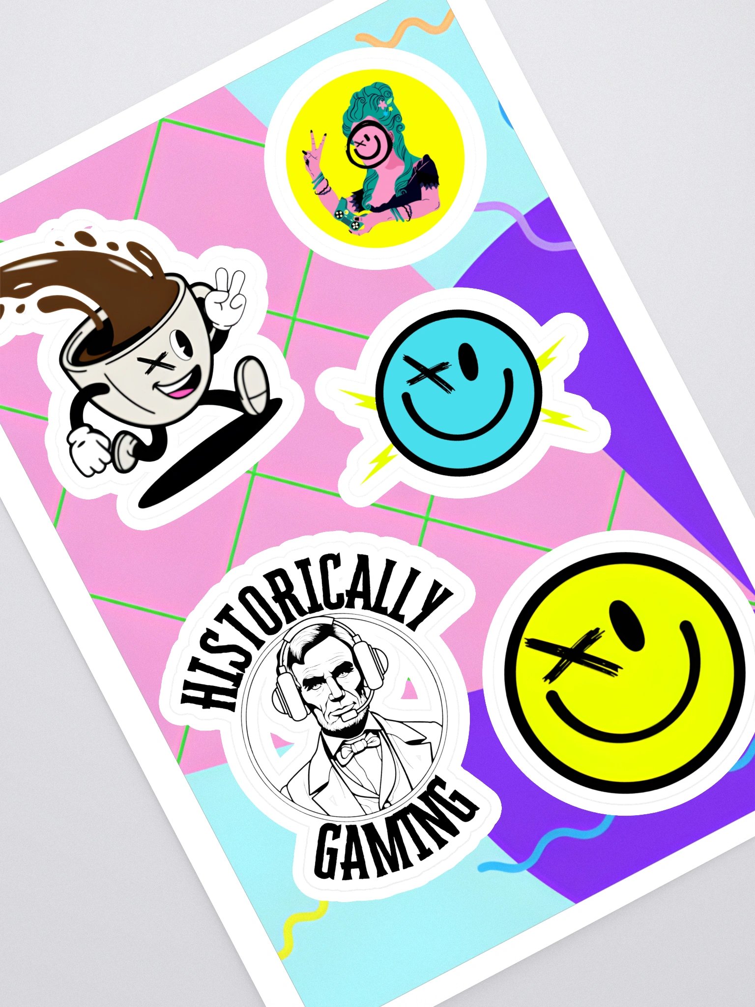 Fit Historian Sticker Sheet product image (1)