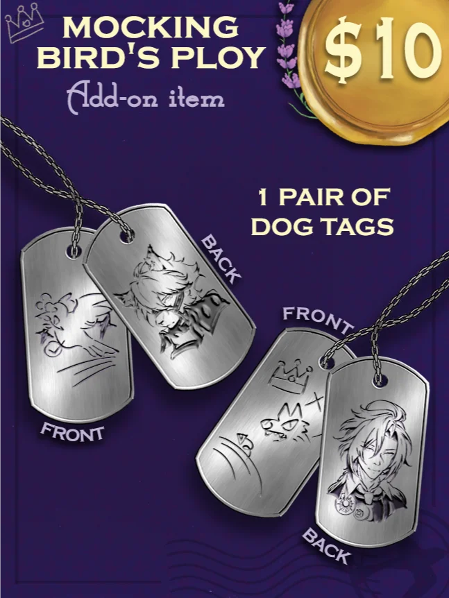 Mockingbird's Ploy ♠ [ Dog Tag Add-on ] product image (1)