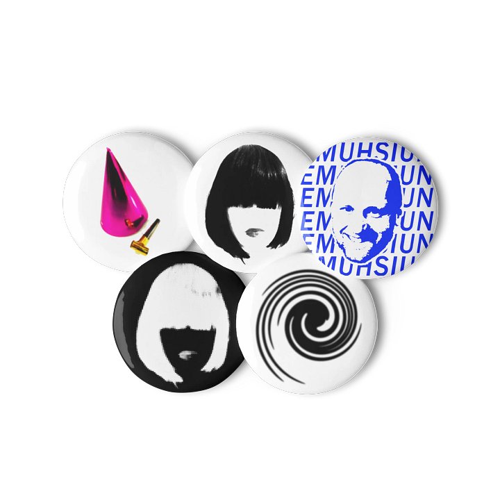 ALESSA GILLESPIE - Set of 5 pins product image (3)