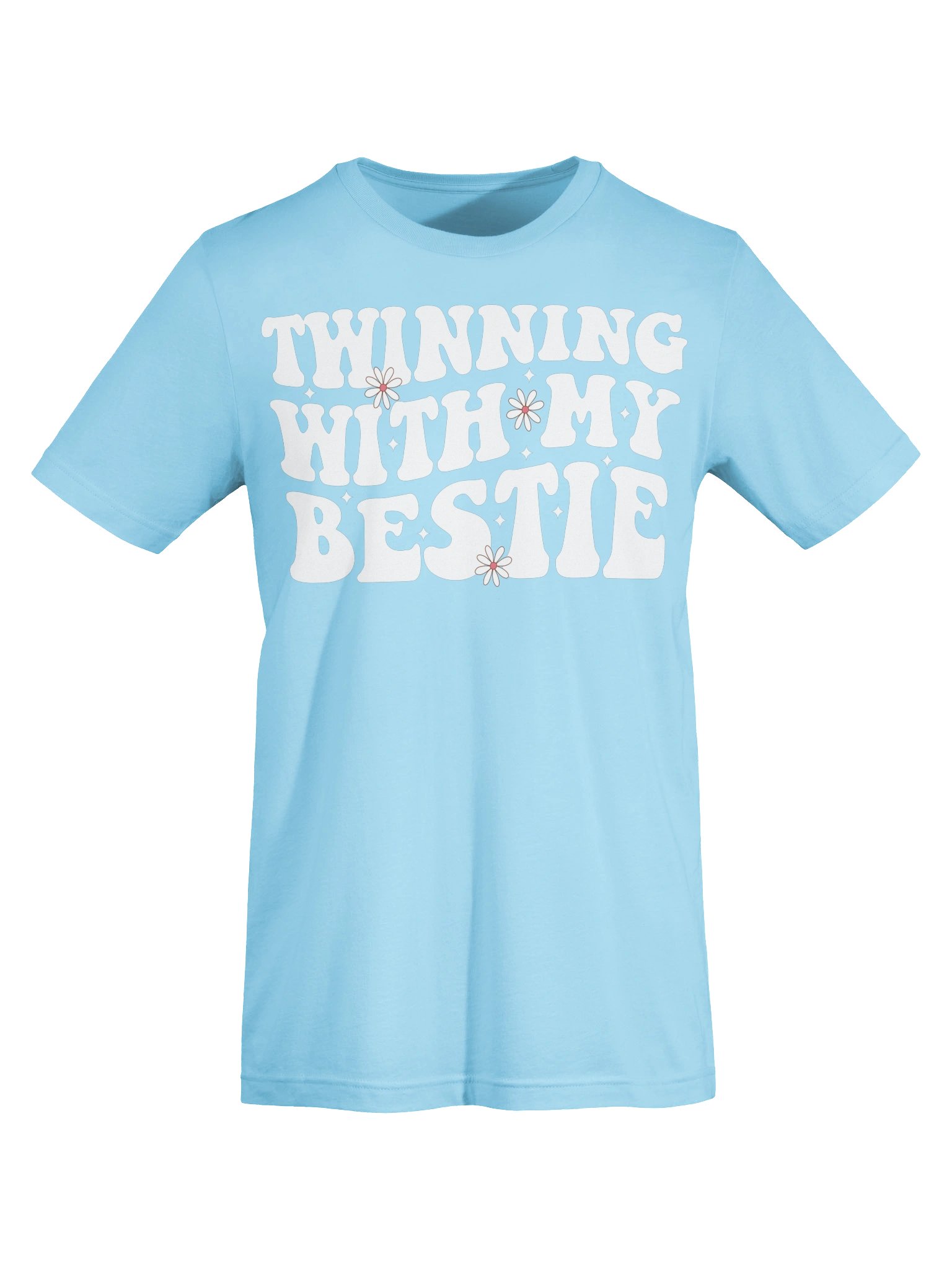 Funny Twin Matching Twins Day Friend Twinning With My Bestie T-shirt product image (43)