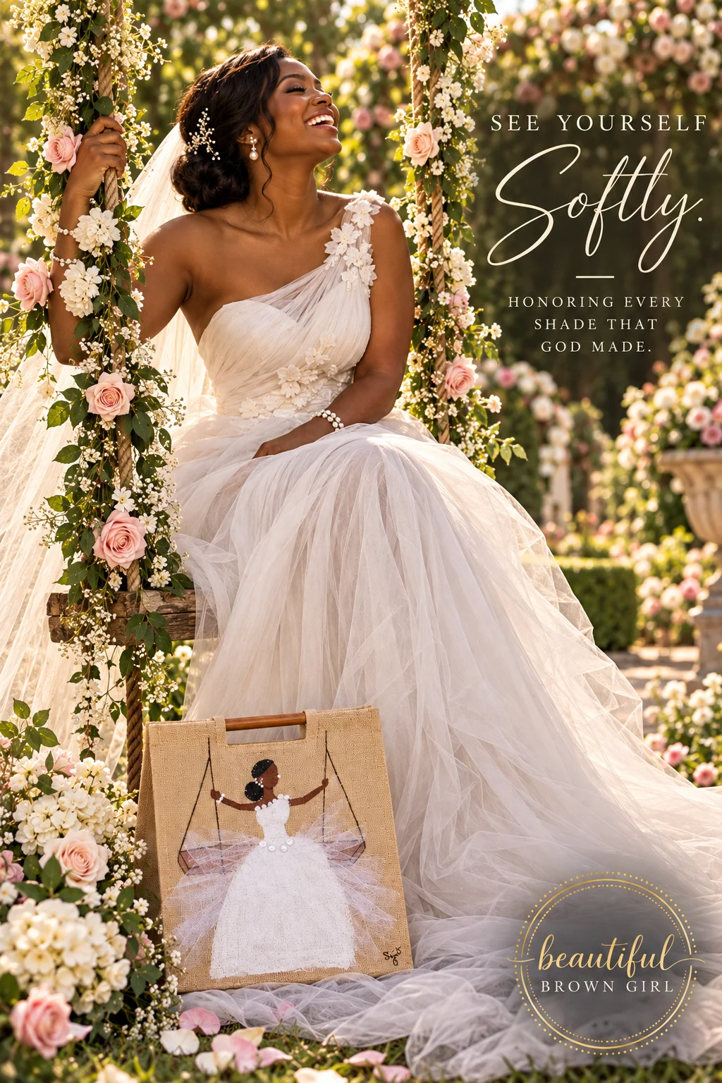 Beautiful Brown Girl Signature Bridal Bag product image (1)