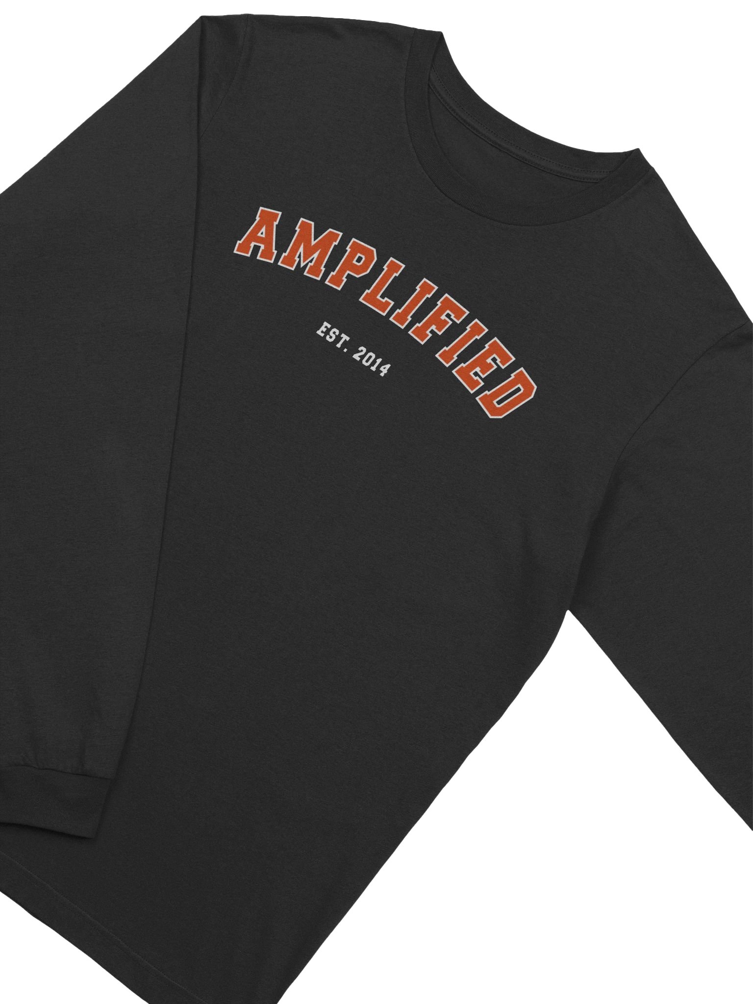 Amp Varsity long-Sleeved Tshirt (Black) product image (3)