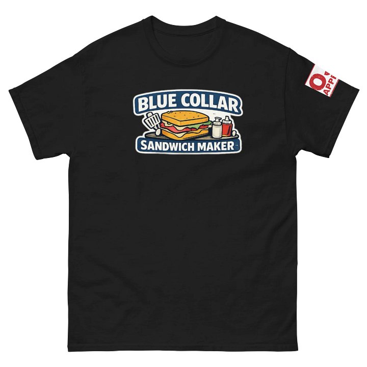 Blue collar sandwich maker shirt product image (2)