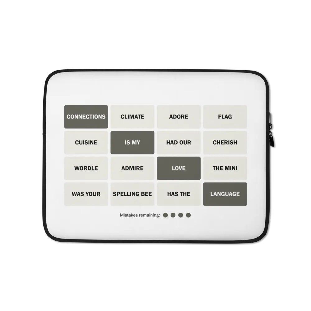 Connections Laptop Sleeve product image (1)
