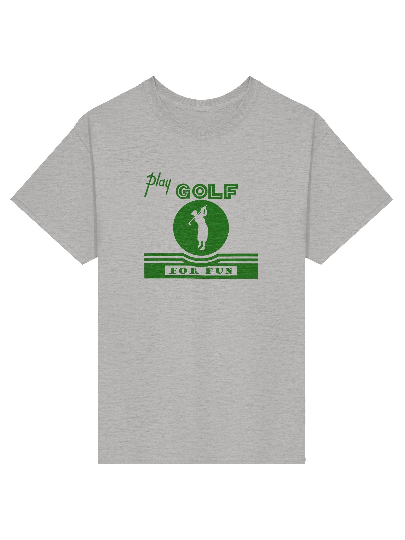 'Golf for Fun' T-Shirt — Light product image (1)