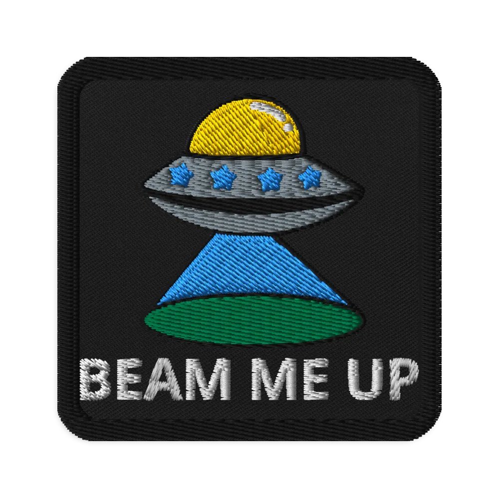 BEAM ME UP! PATCH product image (1)