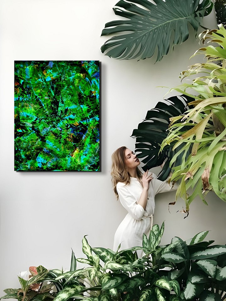 Concrete Rainbow Glow Gallery Canvas Print product image (1)