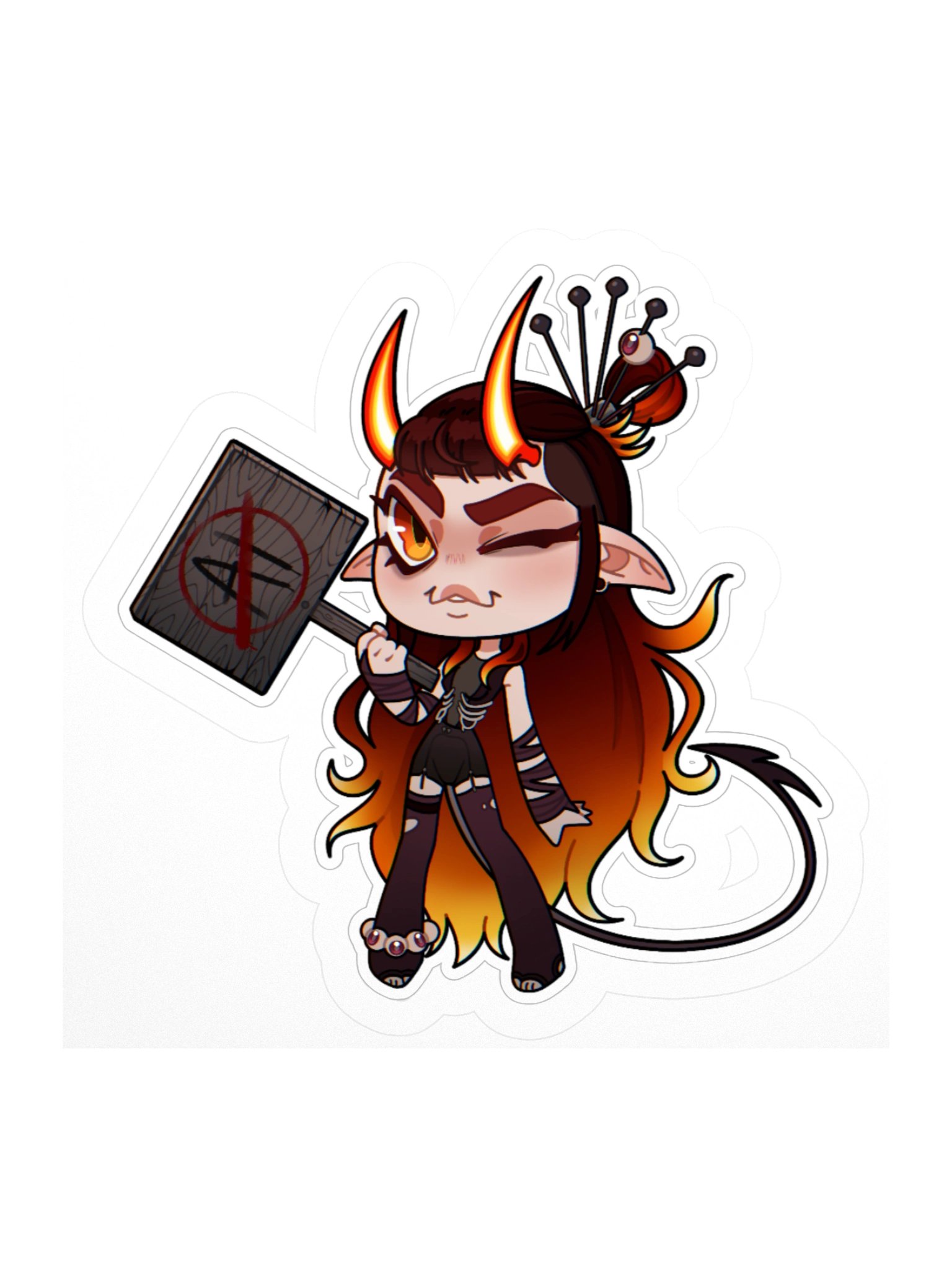 Anti AI Sticker product image (2)