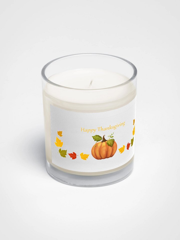 Happy Thanksgiving Candle product image (2)