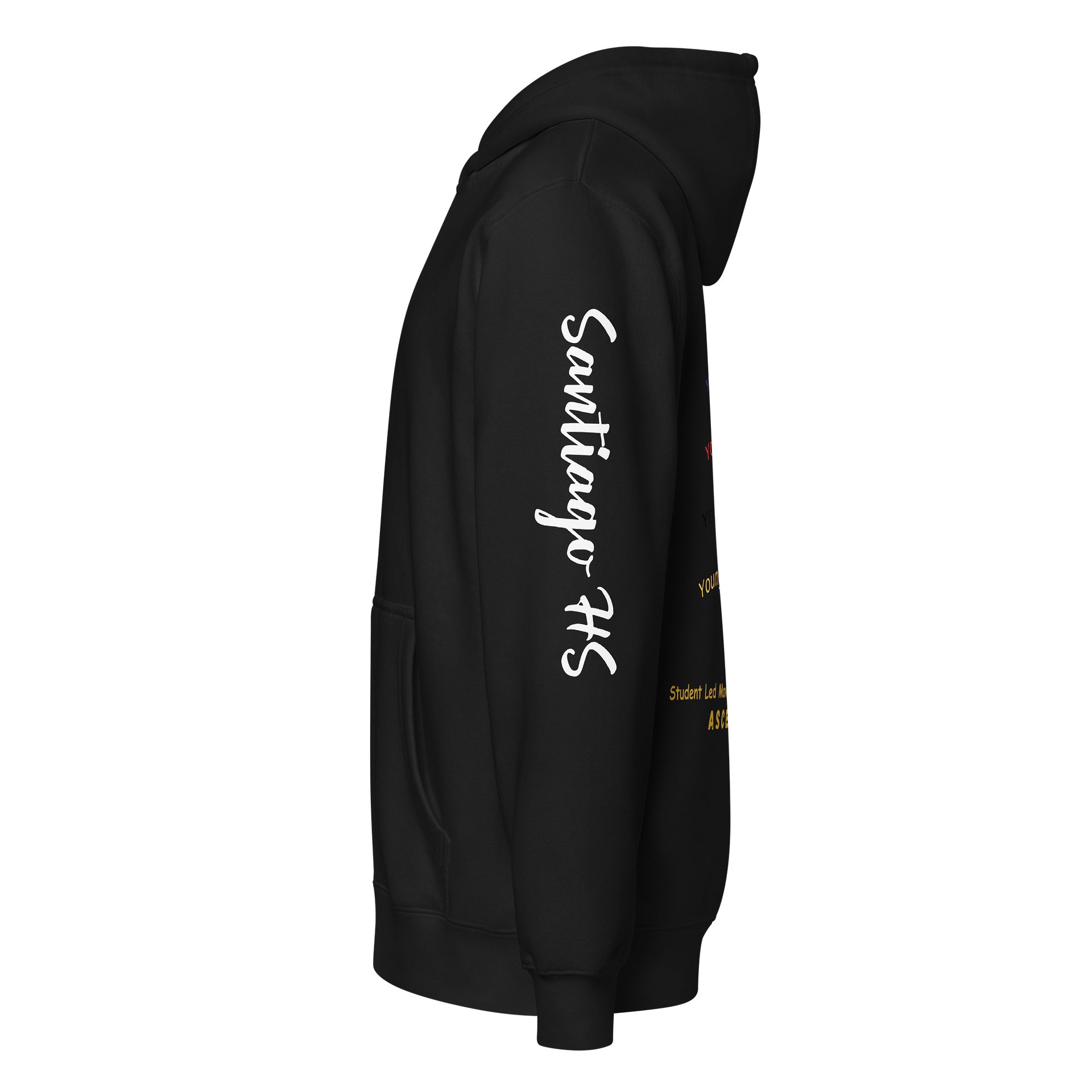 Officially Licensed ASCENT Club Santiago HS Chapter Hoodie - Unisex - Zip Hoodie Design 1 product image (3)
