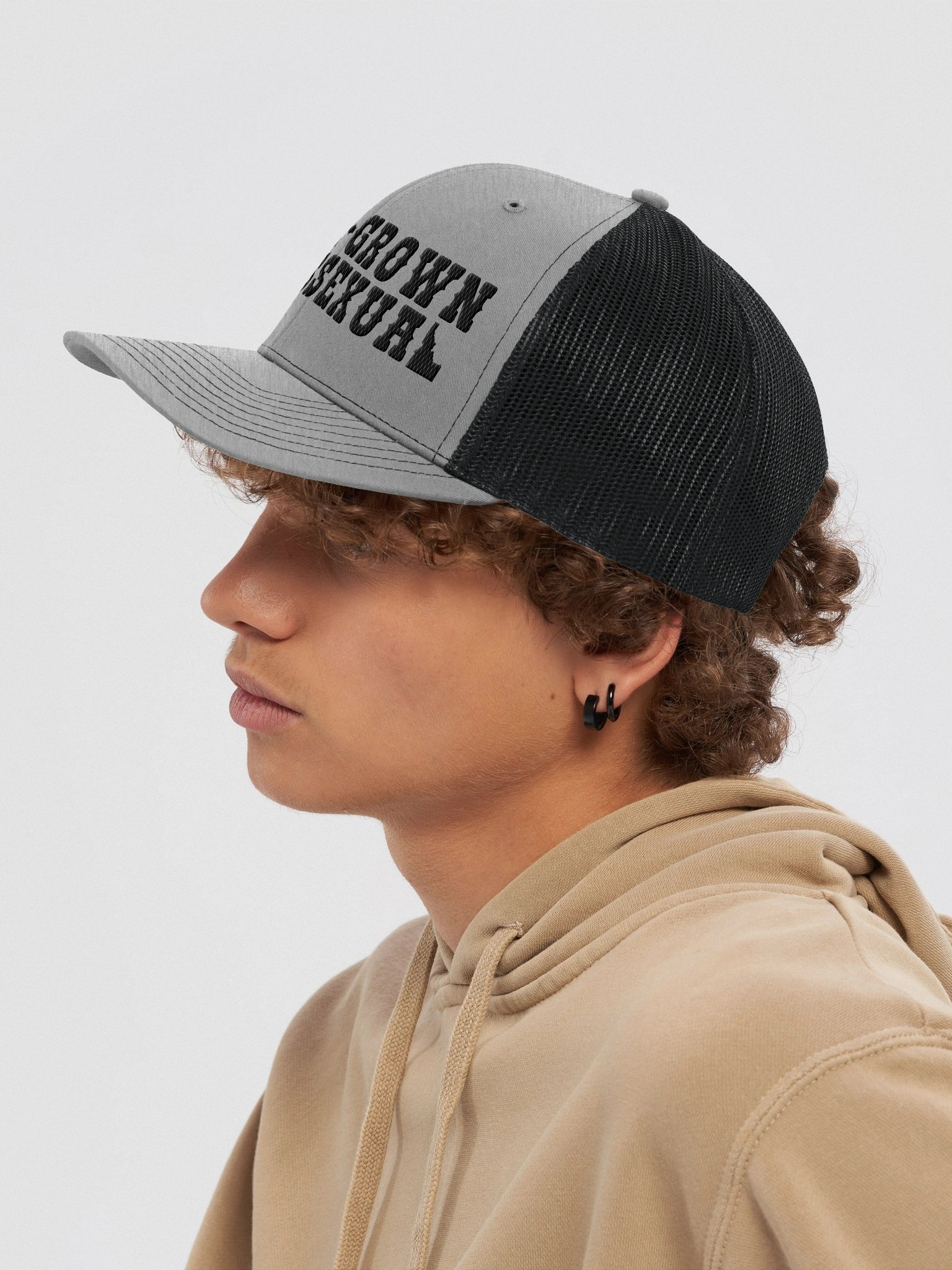 "HOME-GROWN TRANSSEXUAL" light hat product image (5)