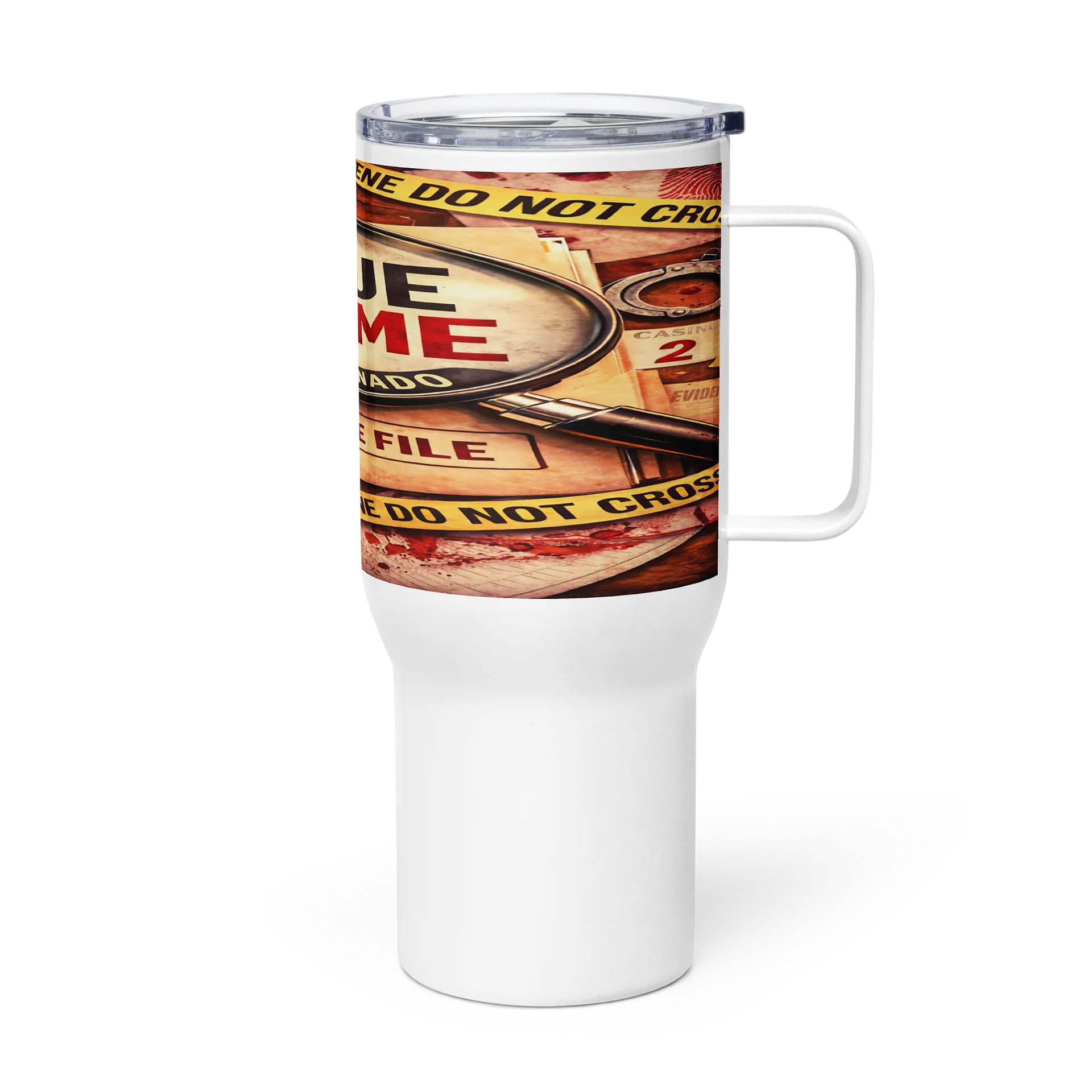 True Crime Aficionado Travel Mug product image (6)