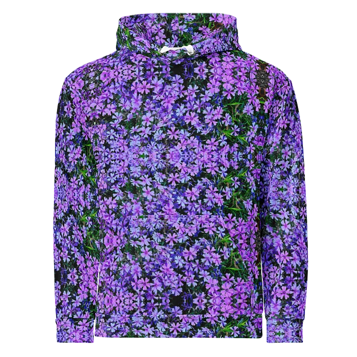 Purple Phlox Unisex Cotton Hoodie product image (1)
