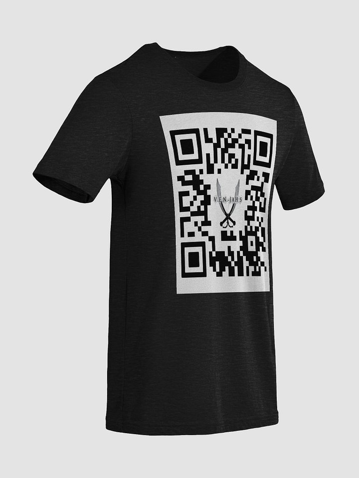 VEN-JAH'S QR Code T-Shirt product image (4)