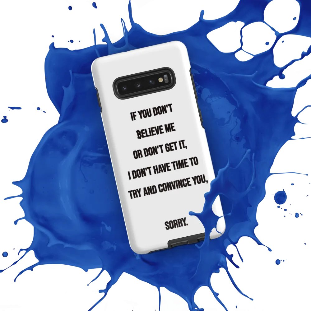 SATOSHI Quote - Samsung Hard Case product image (52)