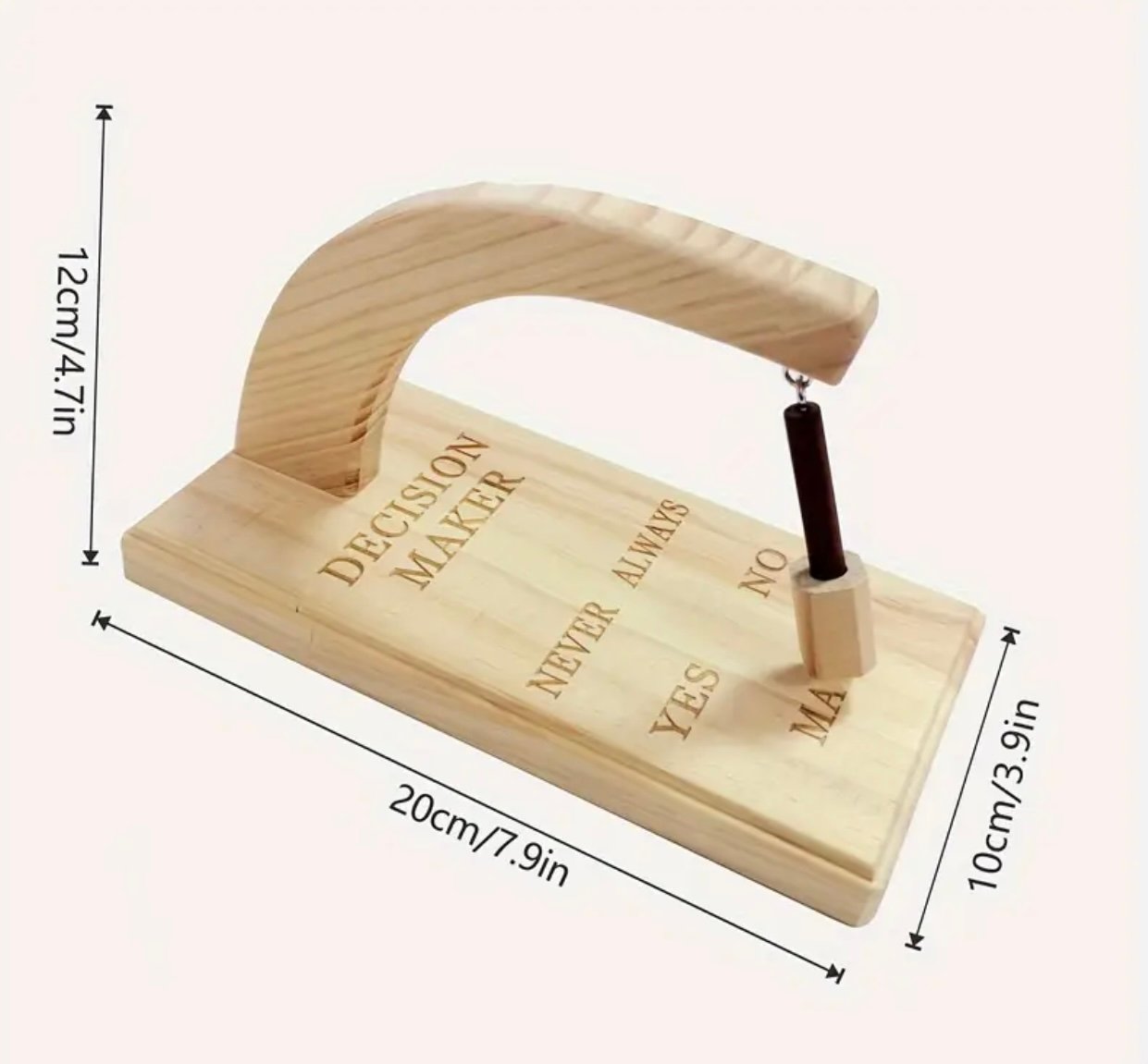 Magnetic Wooden Decision Pendulumبندول قرار خشبي مغناطيسي product image (2)