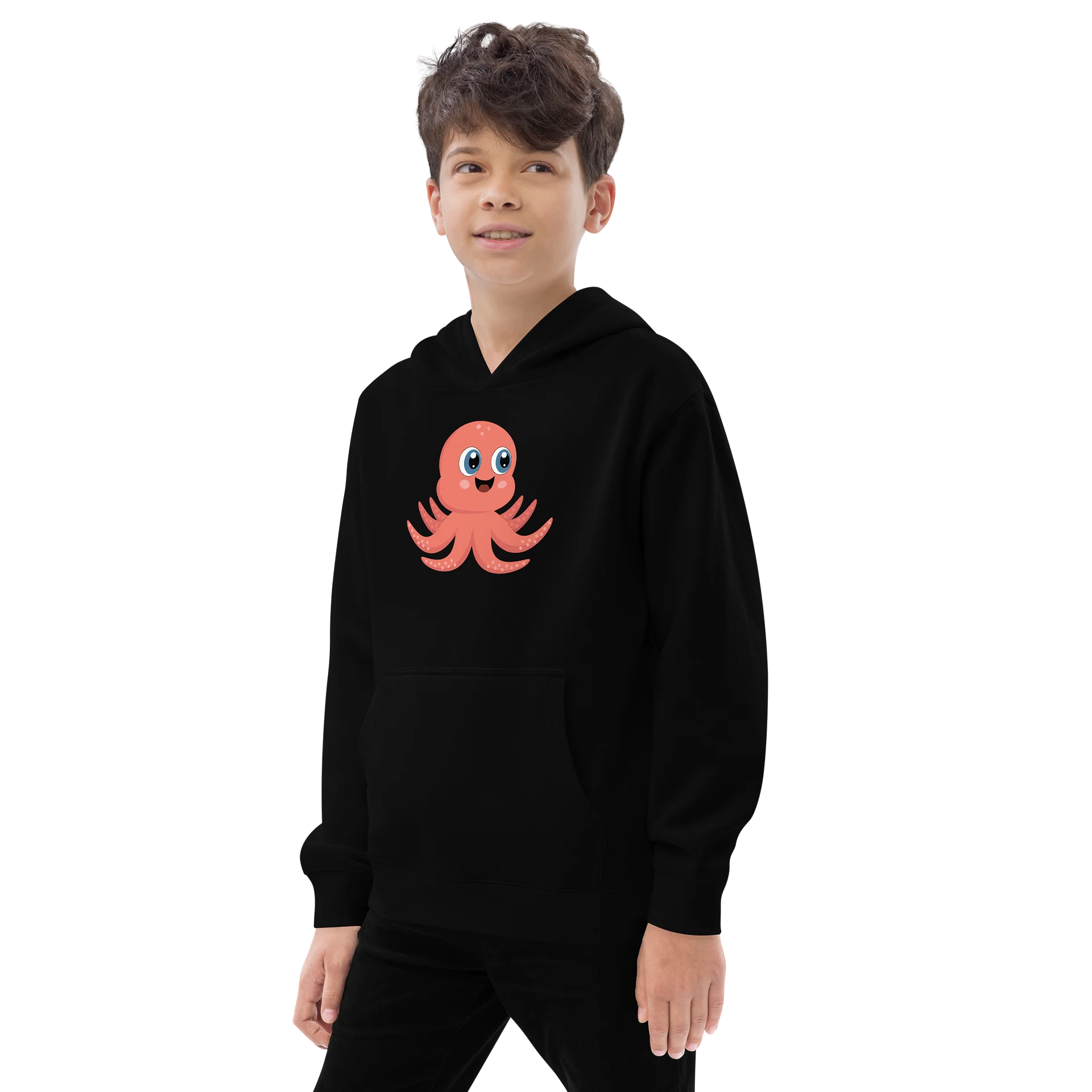 Sea Friends Octopus Fleece Pullover product image (5)