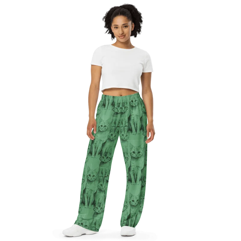 Wide Leg Pants The Cat Sketchbook Collection product image (1)