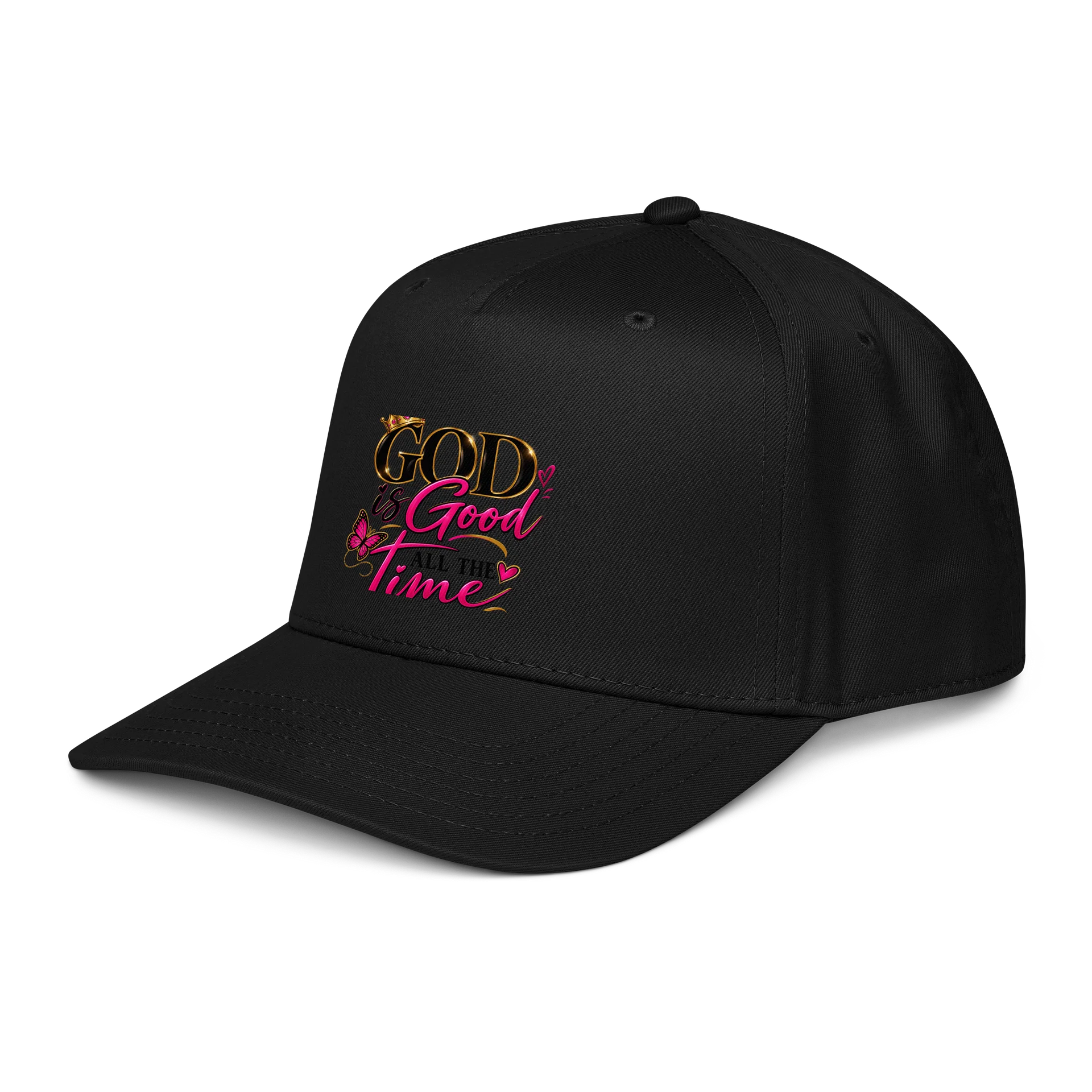 God Is Good Pink Butterfly Cap product image (4)