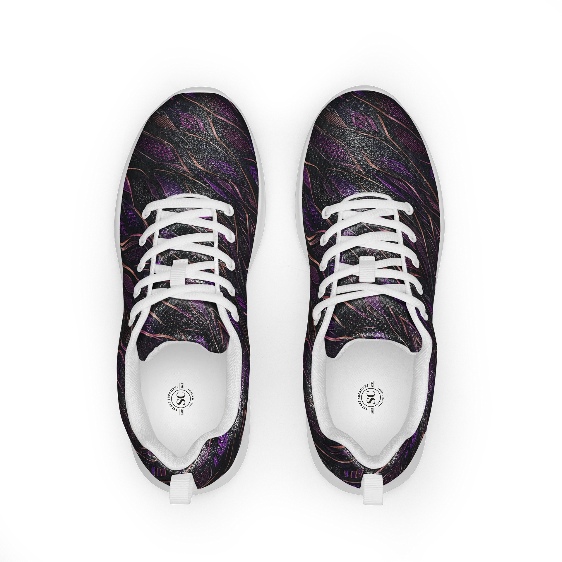 Midnight Feather Women's Athletic Shoes product image (8)