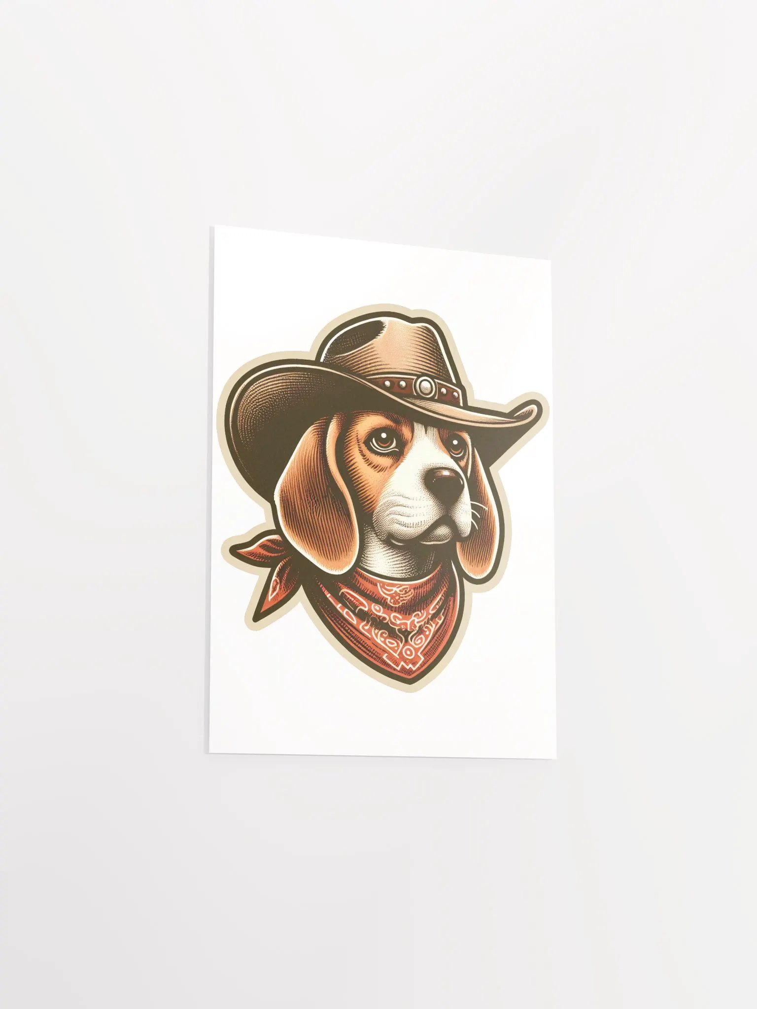 Cowboy Beagle - Poster product image (25)