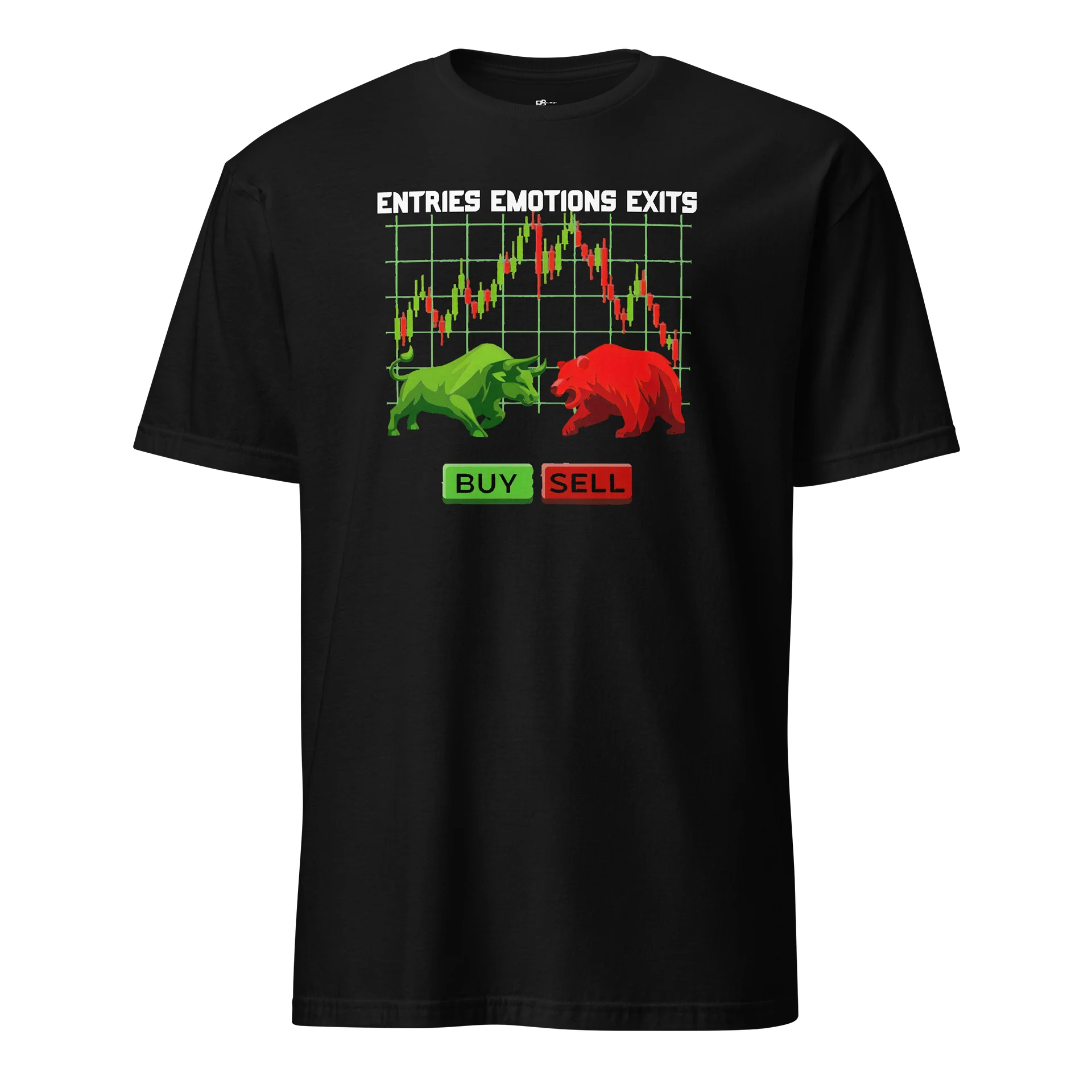 BULL VS BEAR VERSITILE TRADER GRAPHIC TEE product image (1)