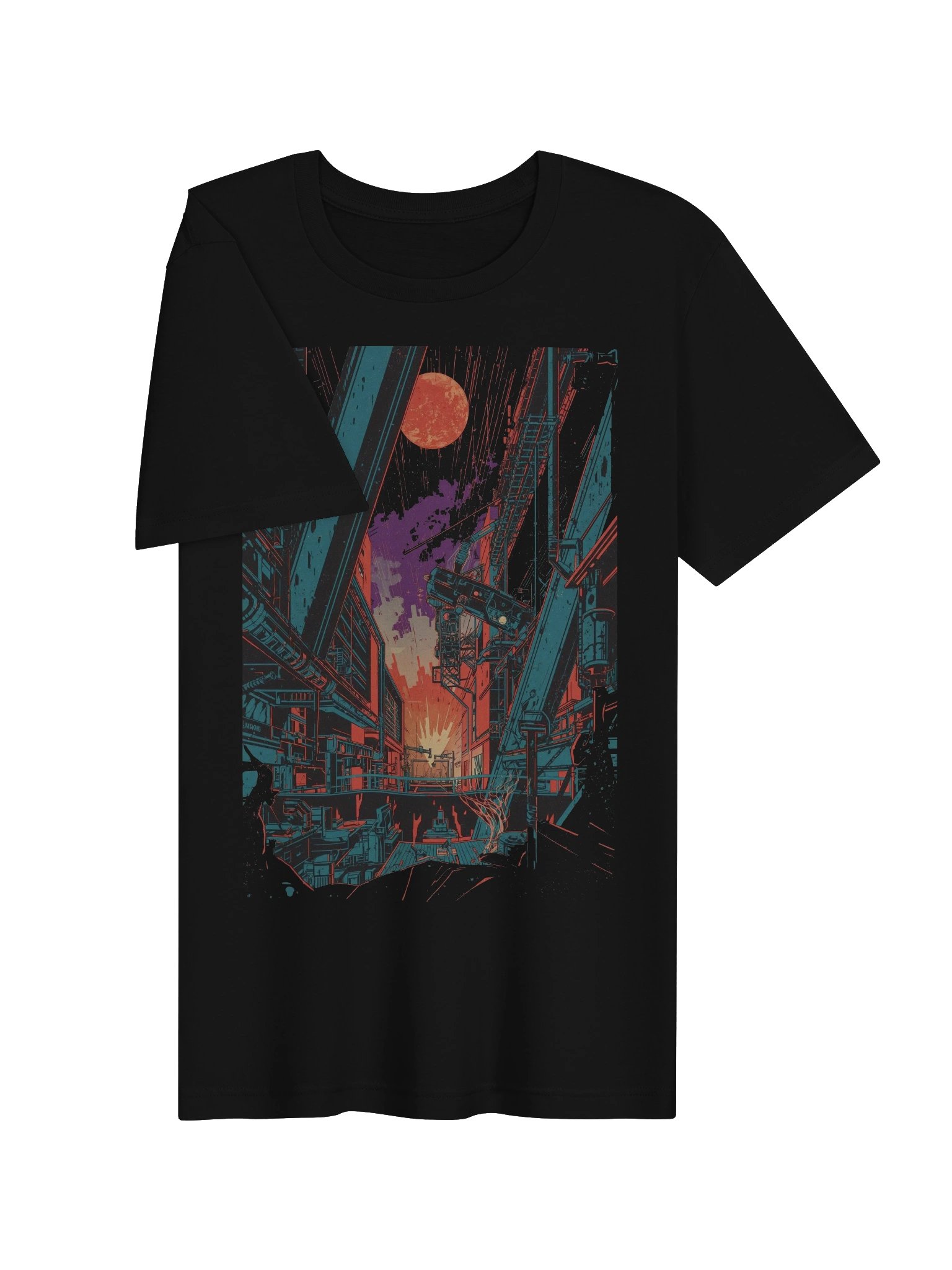 Neo-Visions Cityscape Lightweight T-Shirt product image (6)