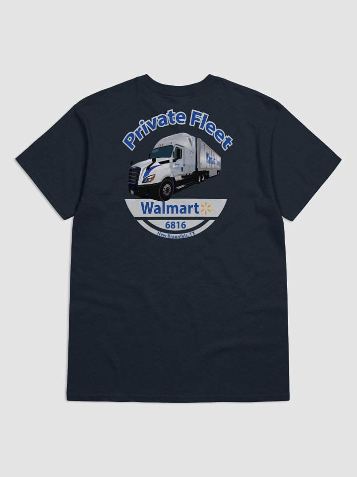 6816 New Braunfels Walmart Private Fleet tshirt product image (1)