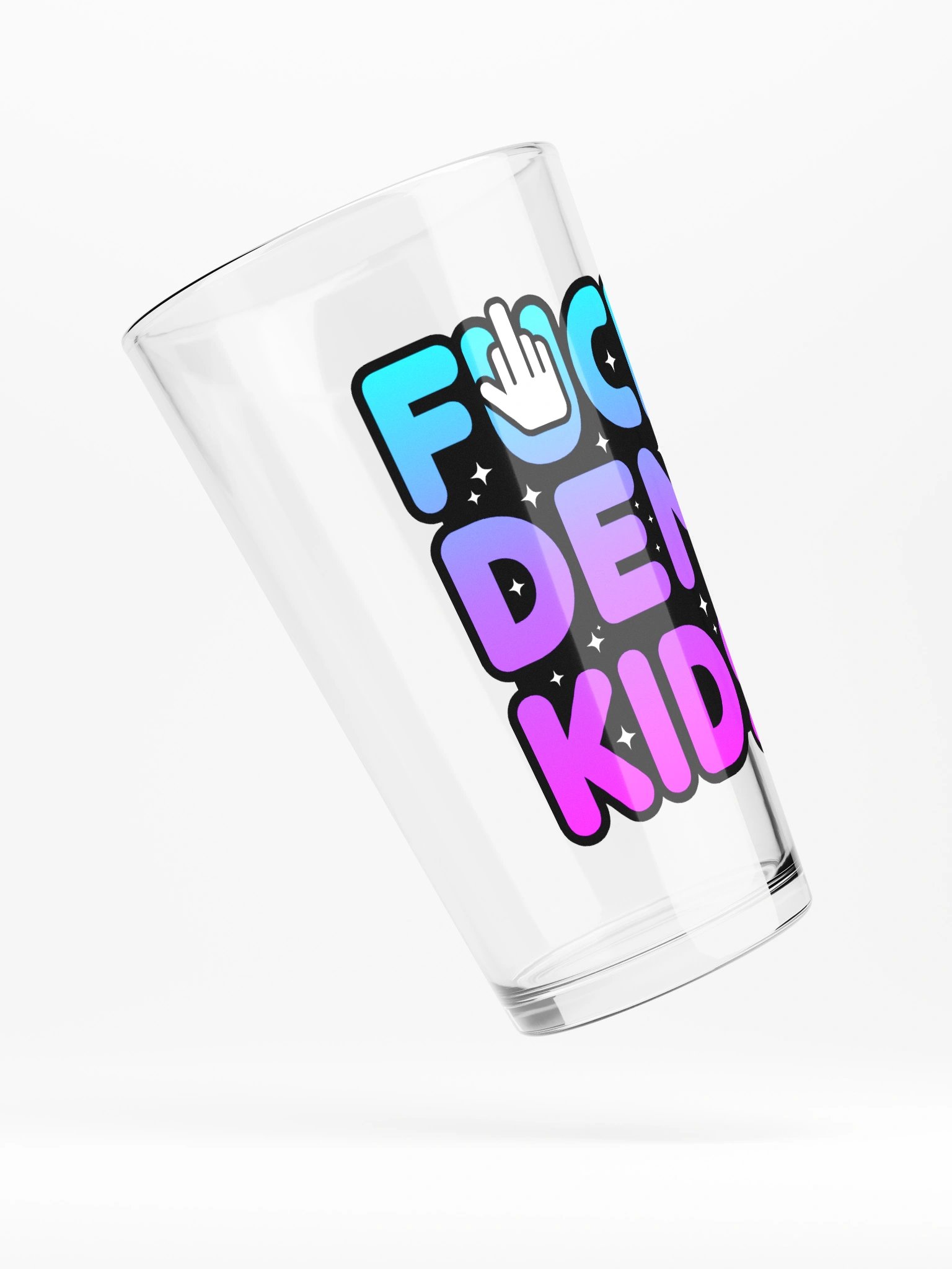 FUCK DEM KIDS PINT GLASS product image (4)