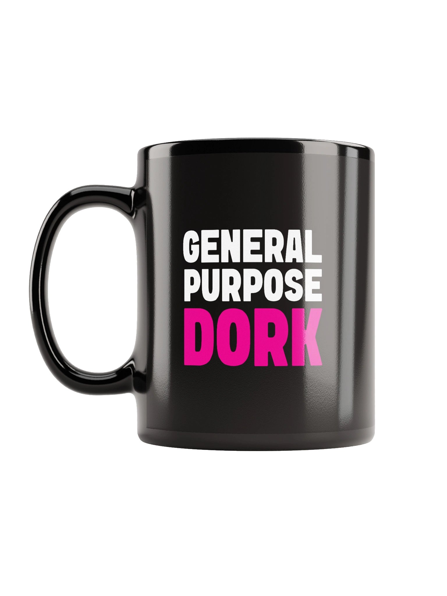 DORK Black Glossy Mug product image (1)