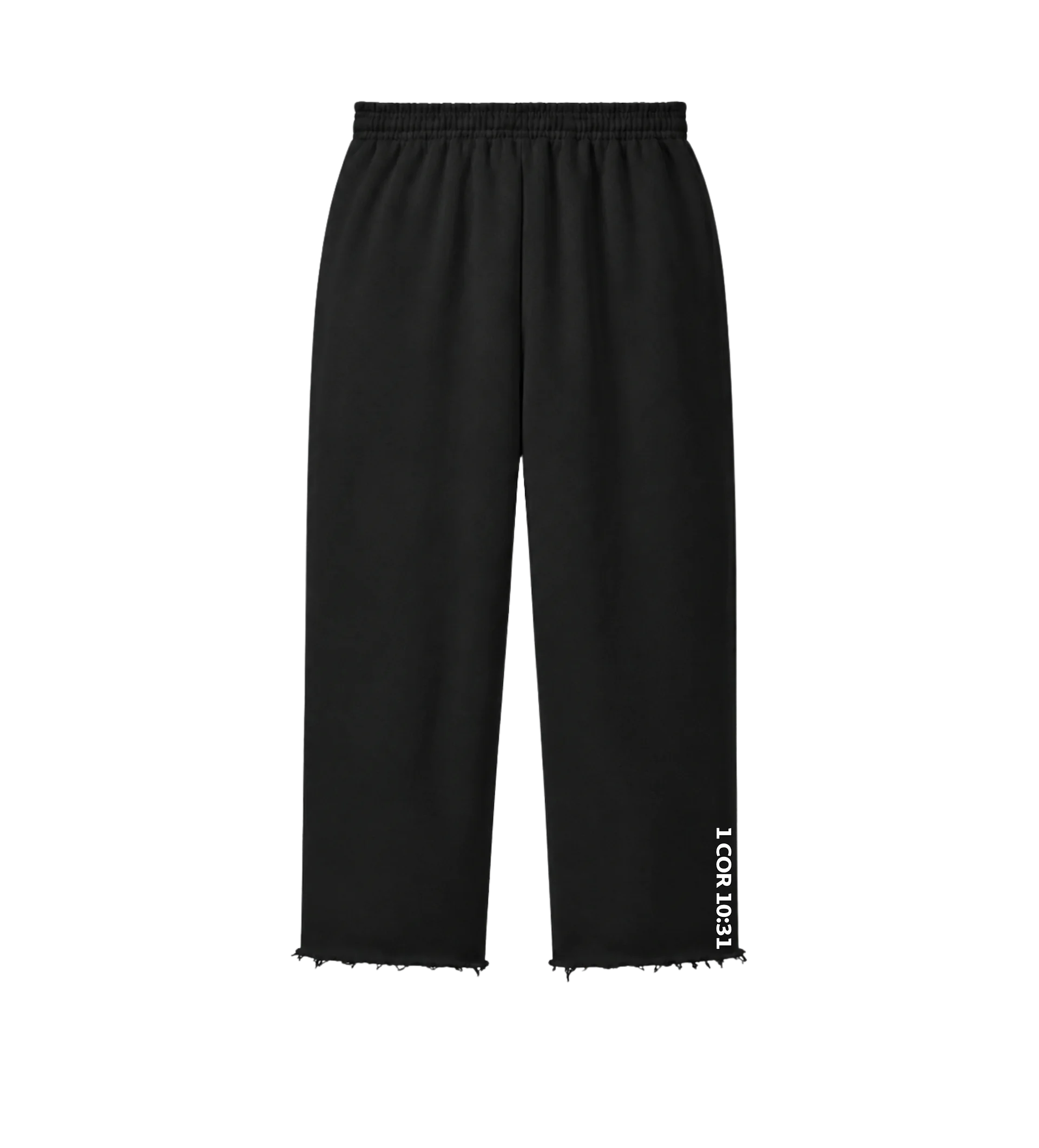 CUTOFF PANTS - BLACK product image (2)