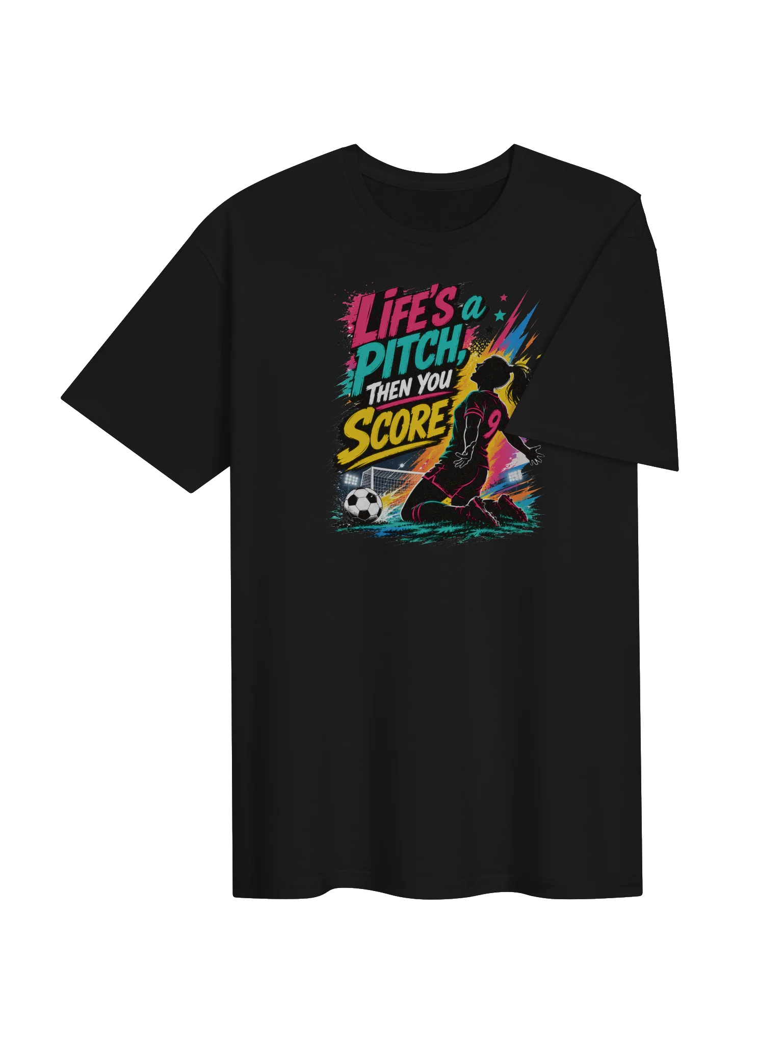 Life's A Pitch Soccer/Football Tee product image (4)